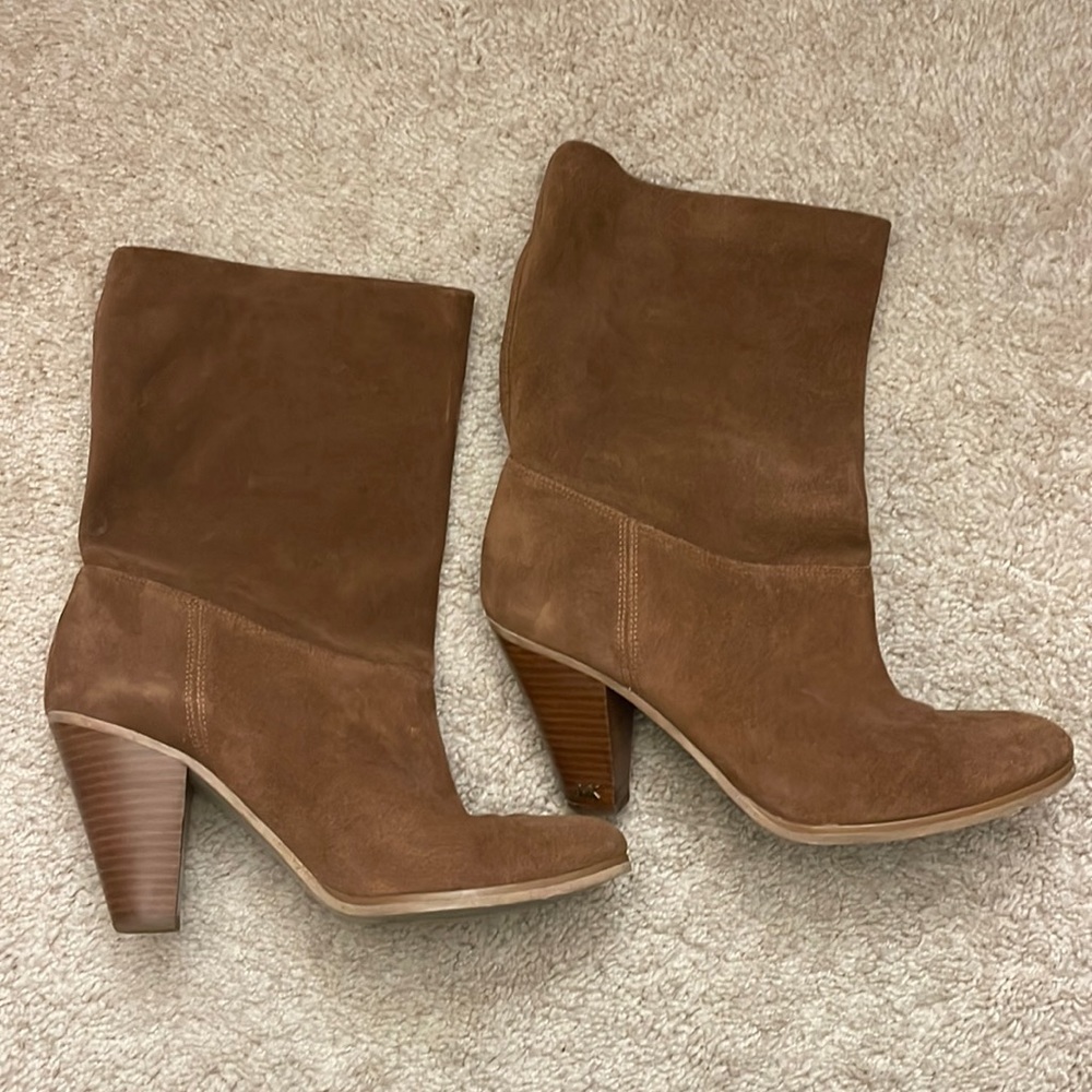Michael Kors Suede Brown Bootie